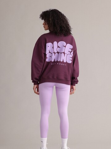Felpa 'Sweater Rise and Shine' di Hey Honey in lilla