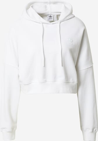 Sweat-shirt ADIDAS ORIGINALS en blanc : devant