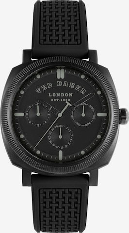 Ted Baker Analog Watch ' Caine Urban' in Black: front