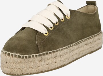 JUTELAUNE Sneakers in Green: front