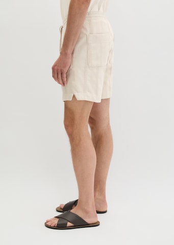 Marc O'Polo Regular Trousers 'Arik' in Beige