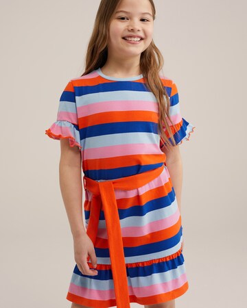 Robe WE Fashion en mélange de couleurs : devant