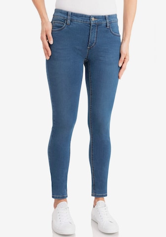 wonderjeans Skinny Jeans in Blue: front