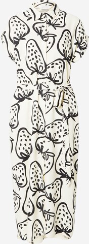 Robe-chemise Compania Fantastica en blanc : devant