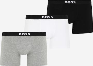 Boxer 'David Beckham' di BOSS in grigio: frontale