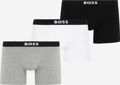 Boxer trumpikės 'David Beckham' iš BOSS, spalva – šviesiai pilka / juoda / balta, Prekių apžvalga