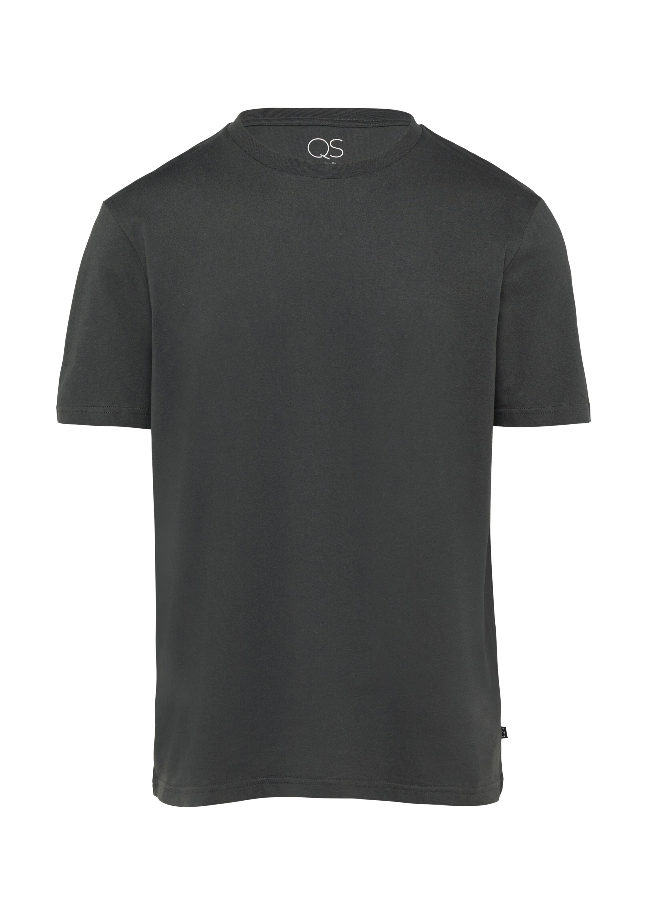 T-Shirt QS en gris : devant