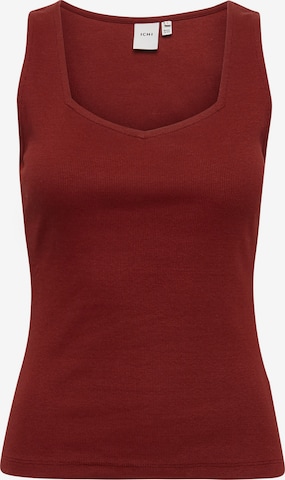 ICHI Top 'ORETA' in Rood: voorkant