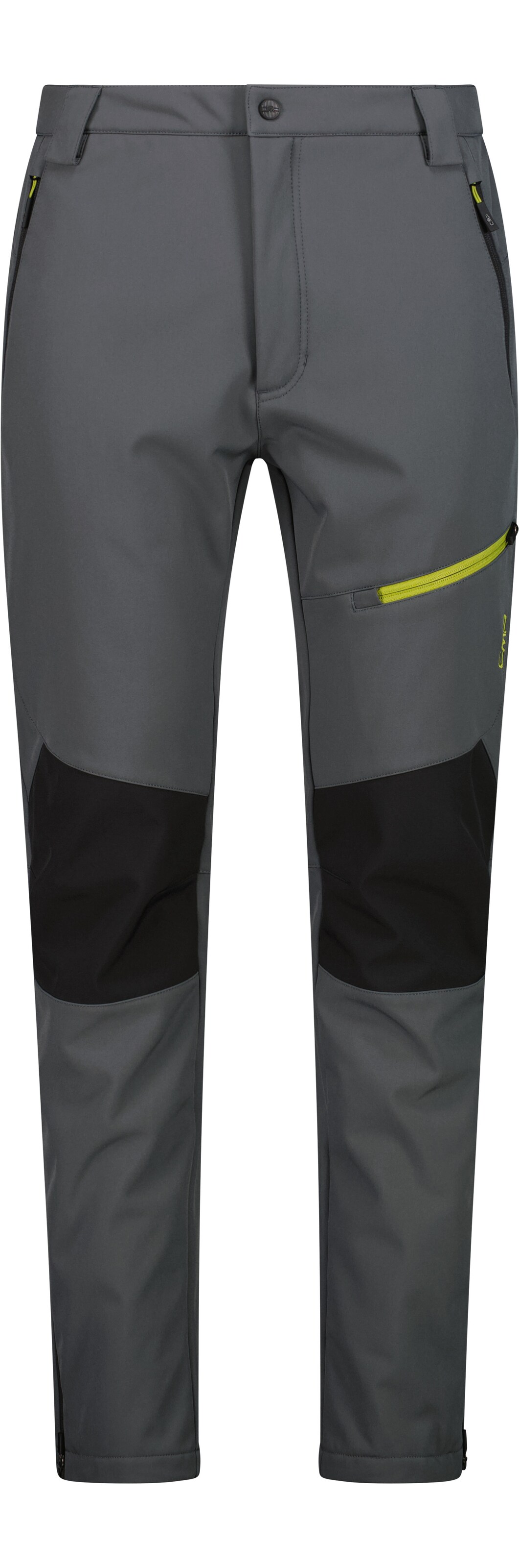CMP Outdoor Pants in Grey: front