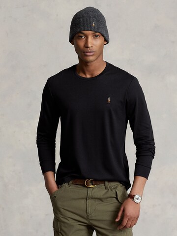 Polo Ralph Lauren Regular fit T-shirt i svart: framsida