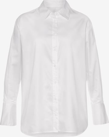 LASCANA Blouse in White: front