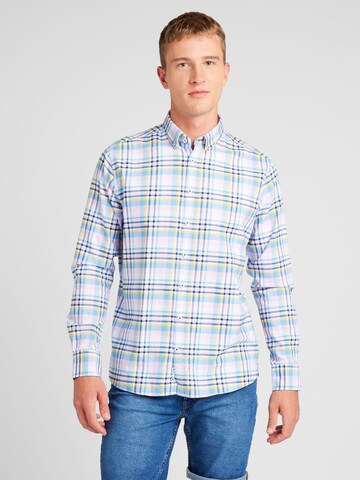 bugatti Regular Fit Hemd in Blau: Vorderseite