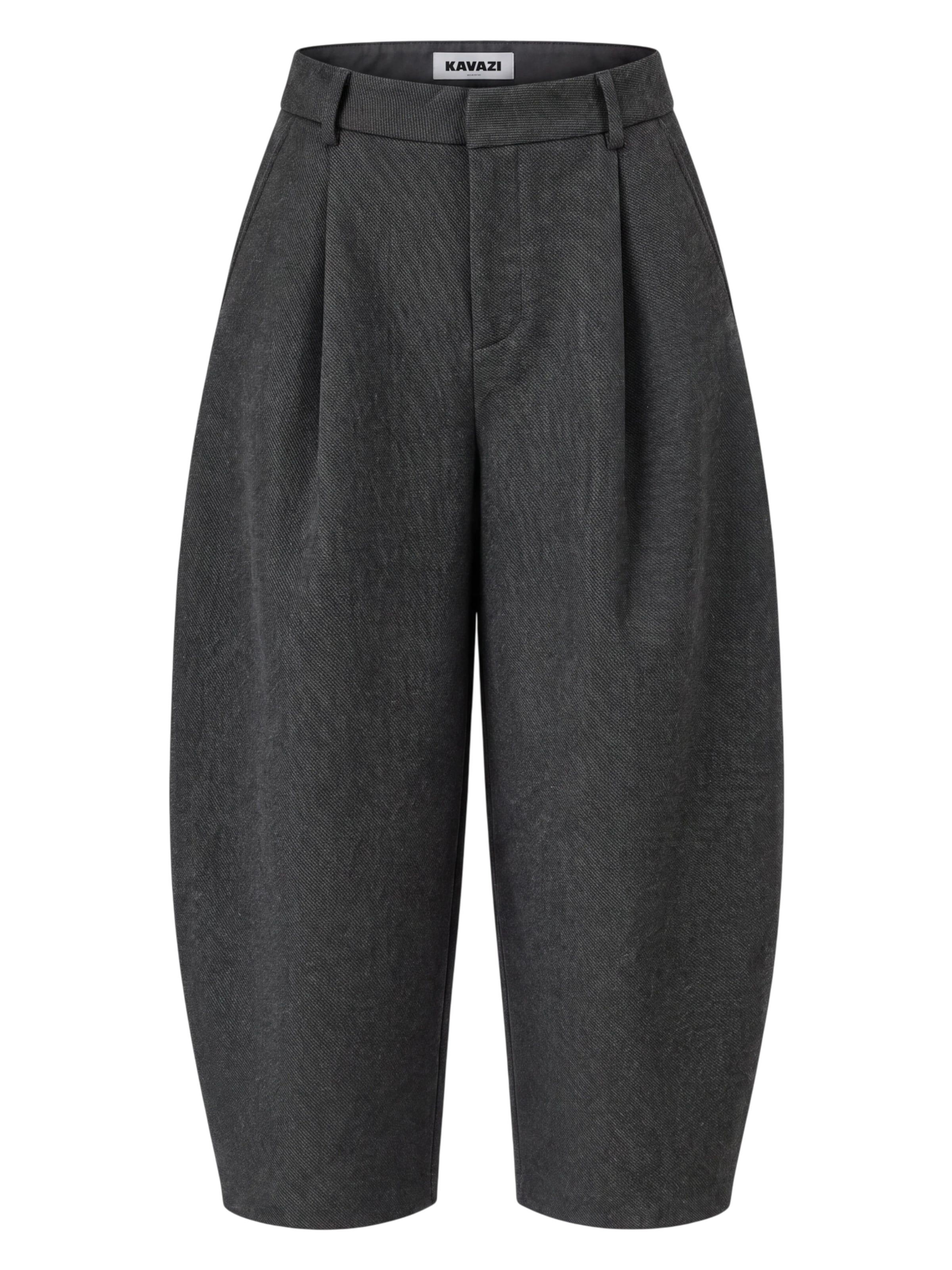 KAVAZI Trousers in 36 in Dark grey, Item view