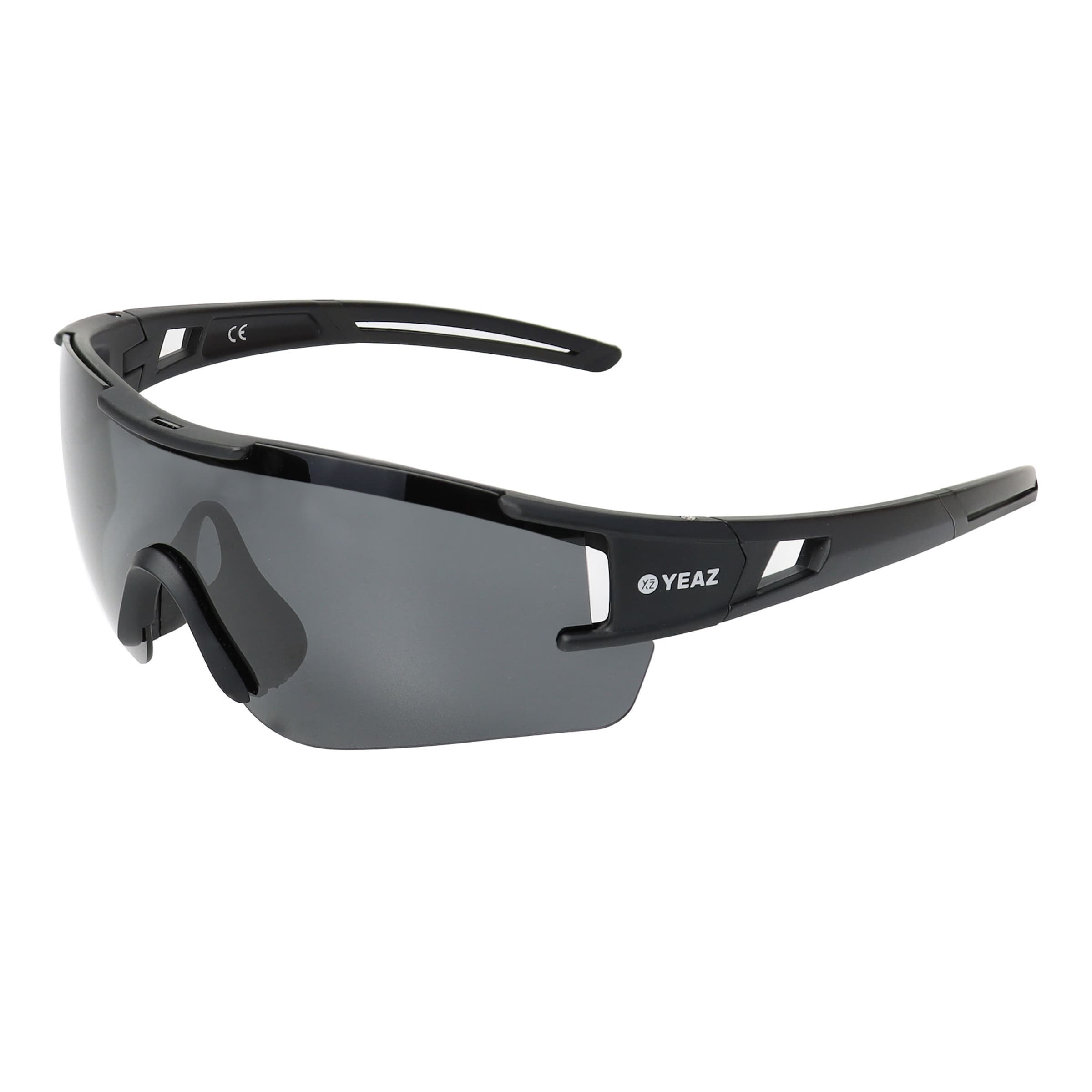 Lunettes de soleil sport 'Sunblow' YEAZ en gris : devant
