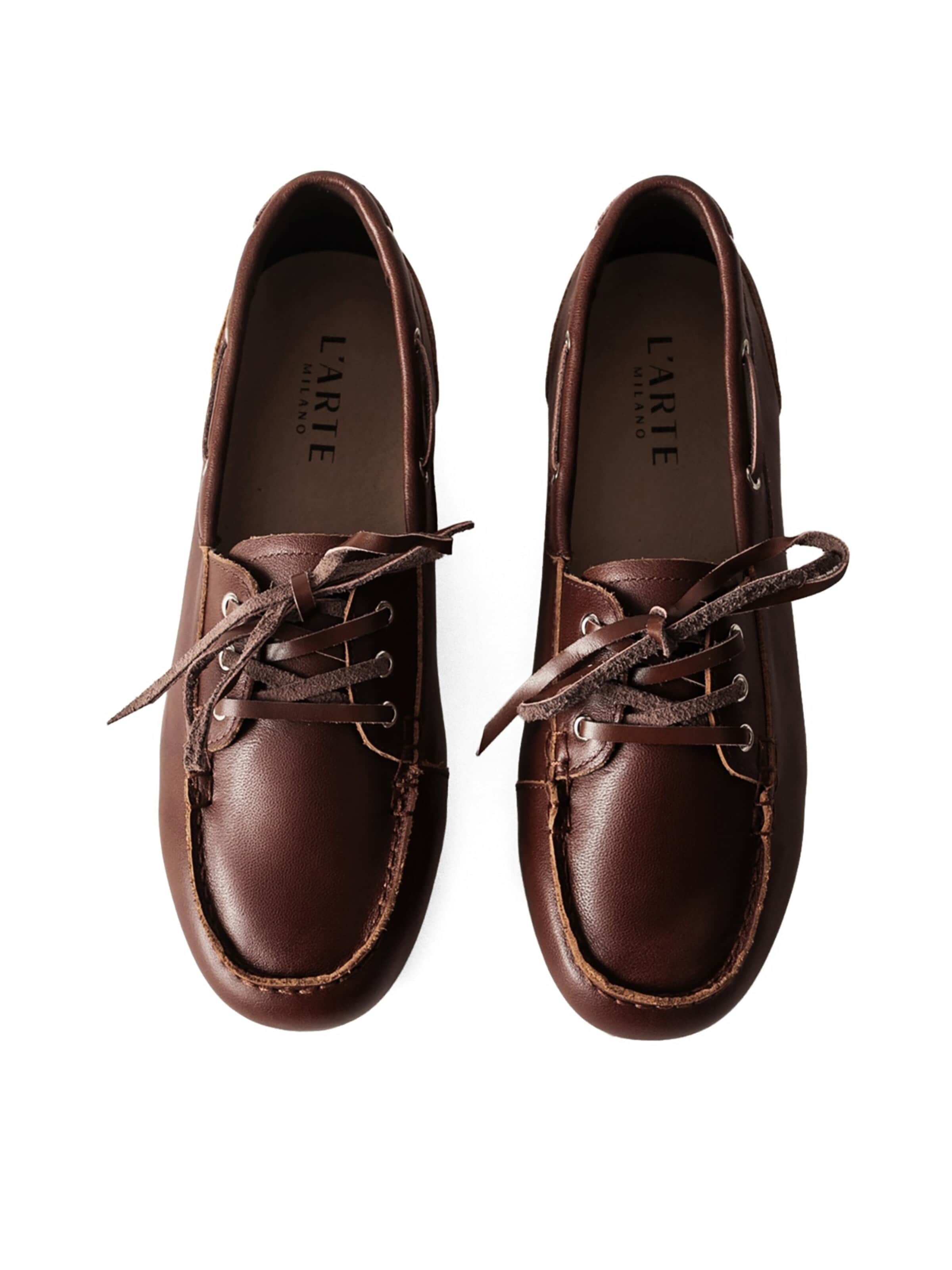 L'Arte Milano Moccasins in Brown