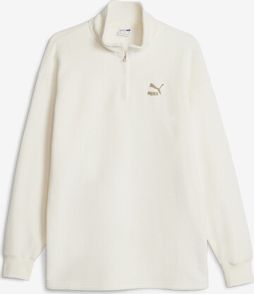 PUMA - Pullover 'Classics' em branco: frente