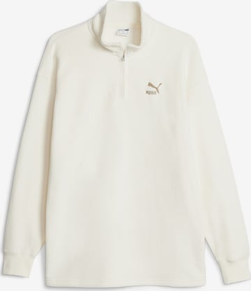 PUMA Sweter 'Classics' w kolorze biały: przód