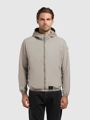 Veste mi-saison 'Derf' khujo en beige : devant