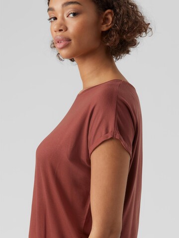 VERO MODA Shirt 'AVA' in Bruin