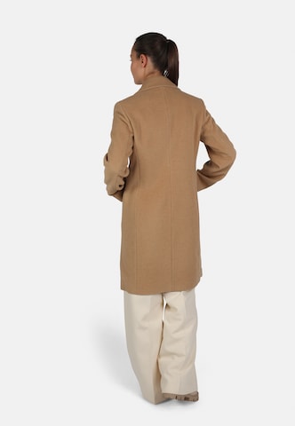 Fuchs Schmitt Between-Seasons Coat in Brown