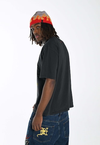 Ed Hardy T-Shirt 'La-Tiger' in Schwarz