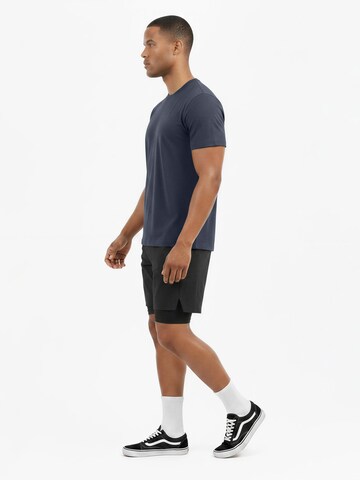 SIXLAB Shirt 'Regular T-Shirt'‌‌‌‌‌‌‌ in Blau