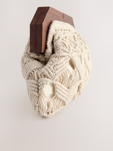Pochette Next en blanc