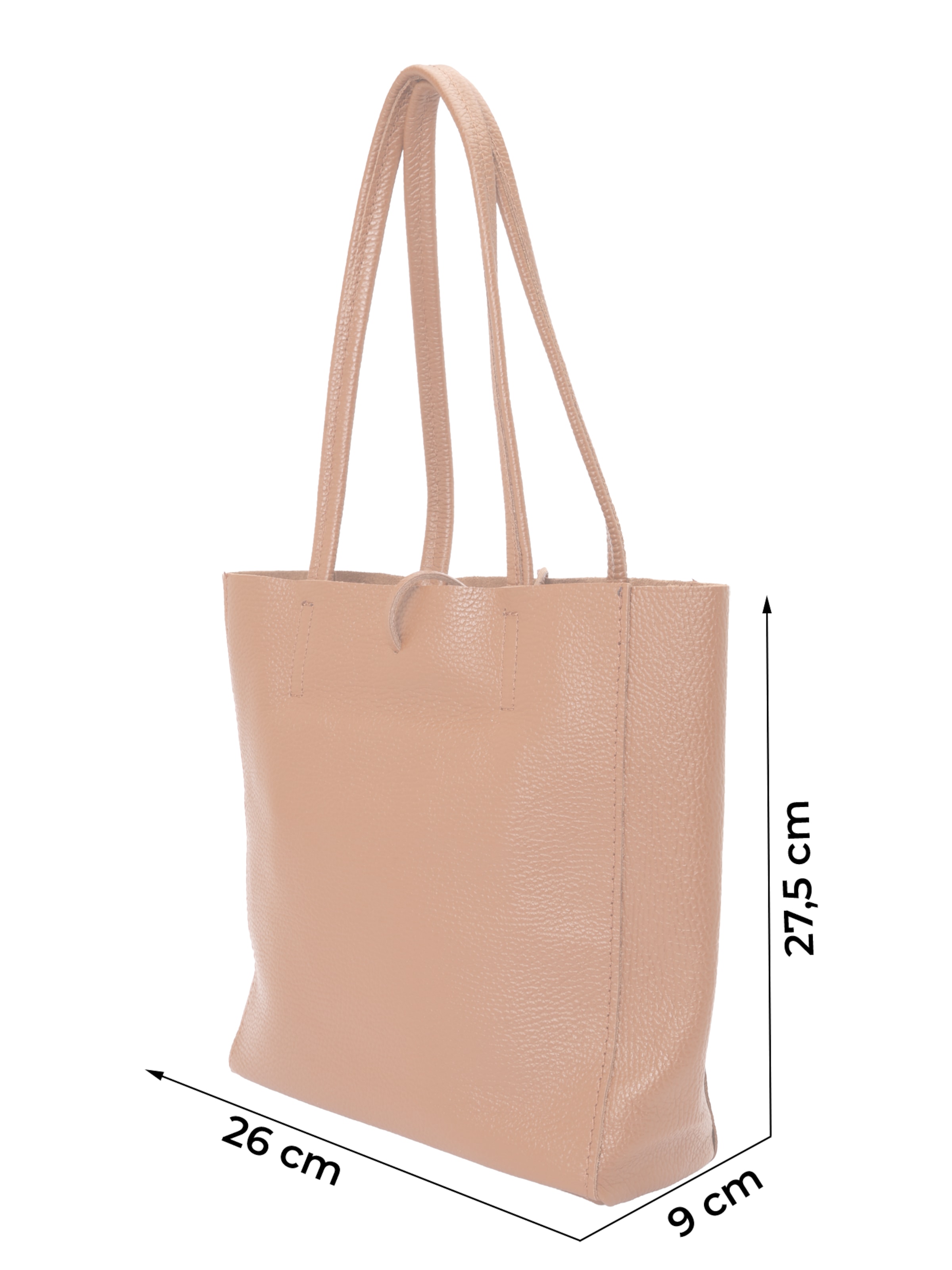 Zwillingsherz Shopper - Hnedá