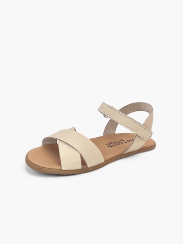 Pisamonas - Sandalias en beige: frente