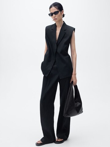 MANGO Gilet 'BORELI2' in Zwart