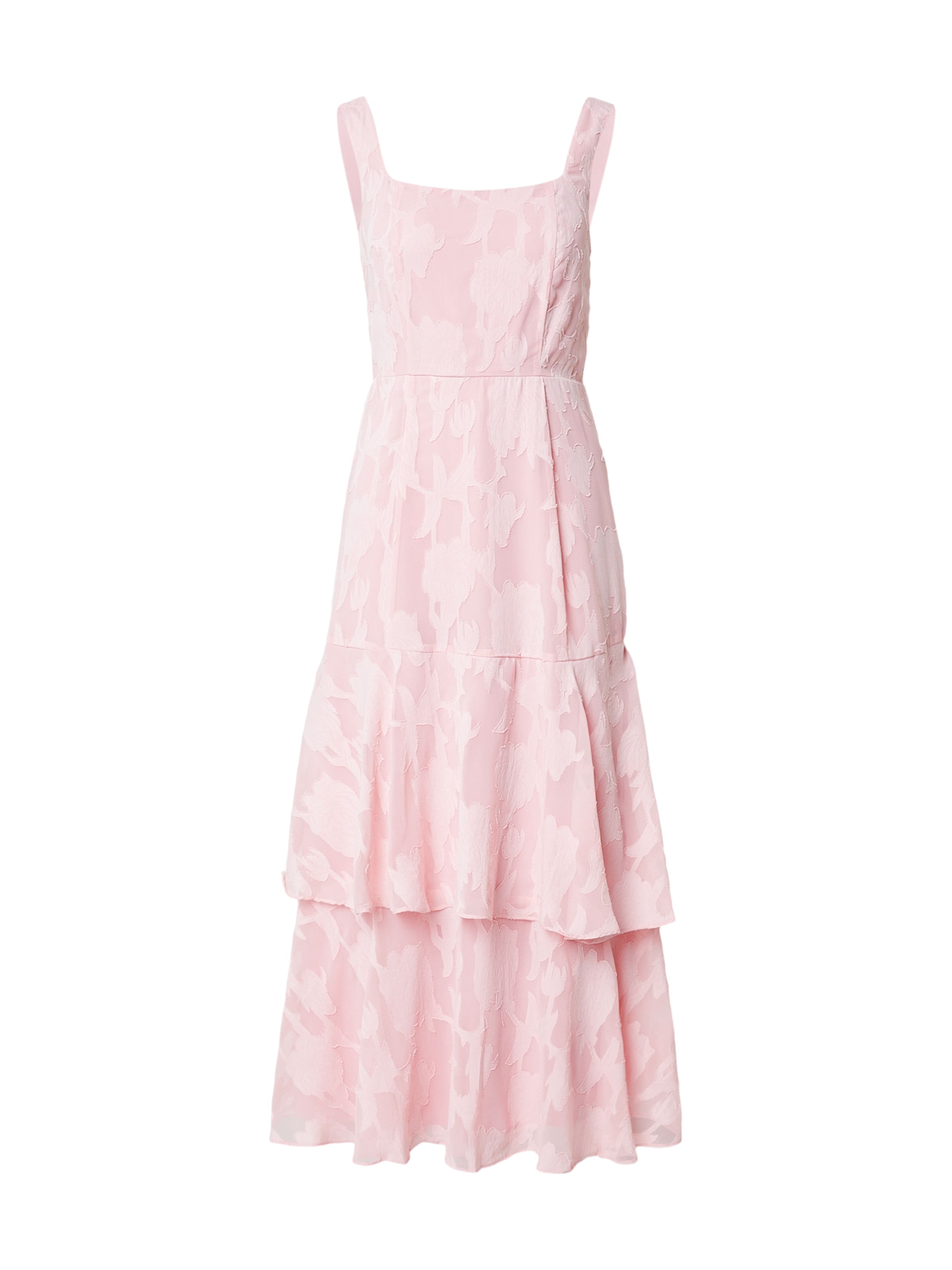 Maya Deluxe Dress in Pink: front