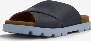 CAMPER Mules ' Brutus ' in Blue: front