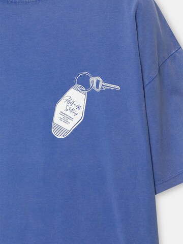 Pull&Bear Shirt in Blue