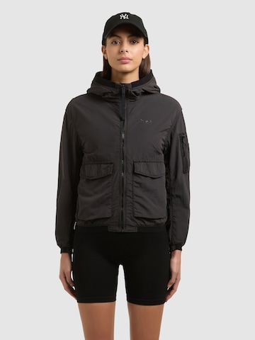 khujo Between-season jacket 'Vona' in Black: front
