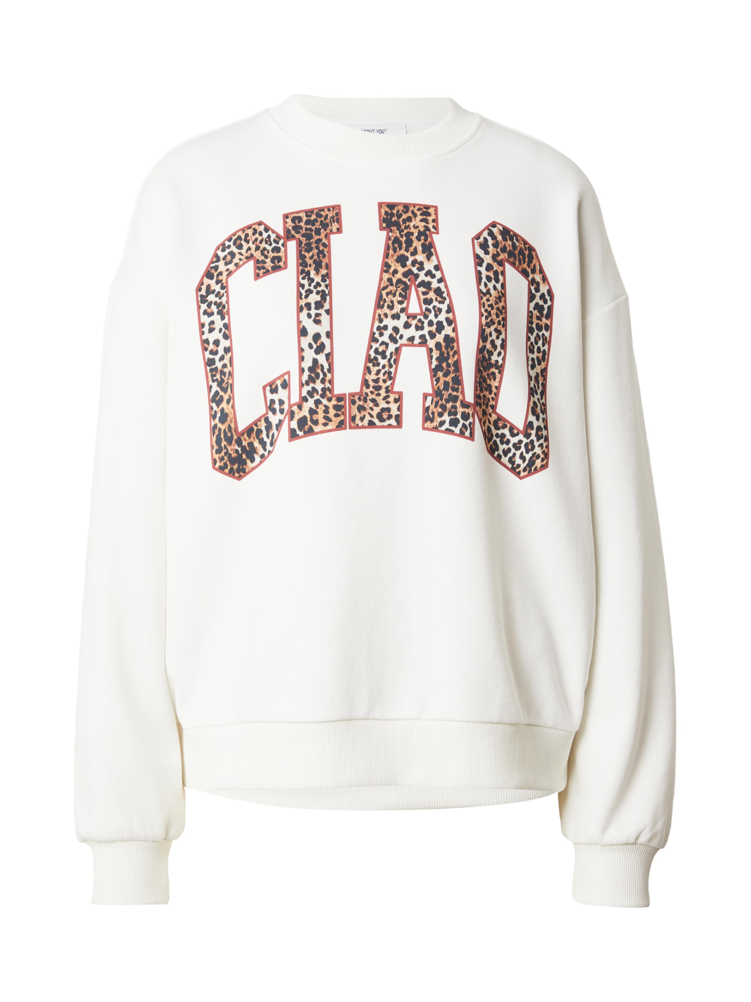 ABOUT YOU Sweatshirt 'Fenja' in Weiß: Vorderseite