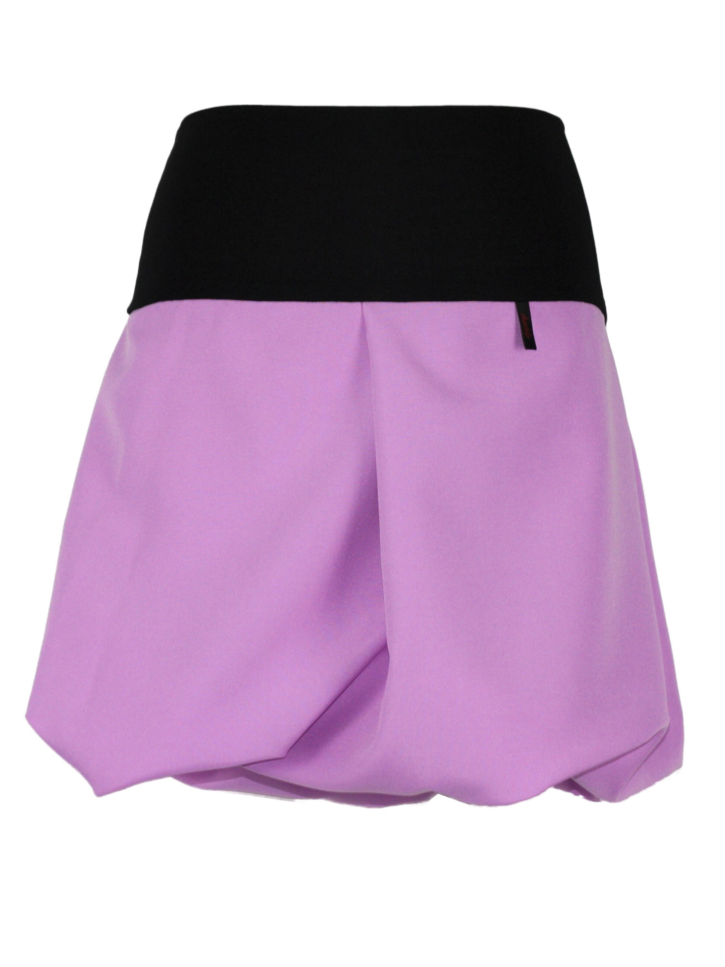 dunkle design Skirt 'Mini Ballonrock' in Purple: front