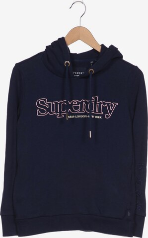 Superdry Kapuzenpullover M in Blau: predná strana