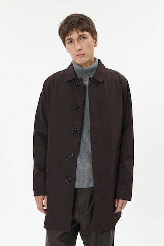 Matinique Regular Fit Overgangsfrakke 'Mac Miles' i brun: forside