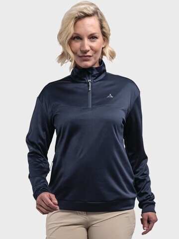 Schöffel Sportpullover 'CIRC' in Blau: Vorderseite