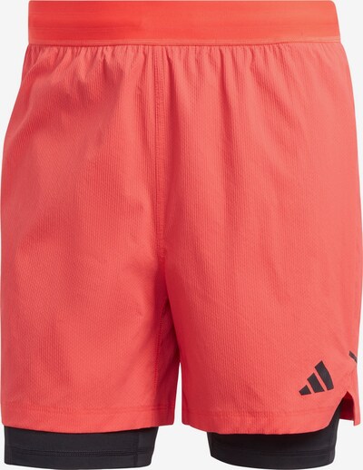 ADIDAS PERFORMANCE Workout Pants 'Power Workout' in Melon / Black, Item view
