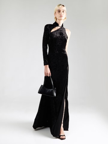 Versace Jeans Couture Avondjurk in Zwart: voorkant