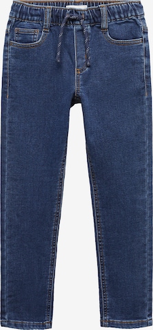 MANGO KIDS Slimfit Jeans 'Comfy' in Blauw: voorkant