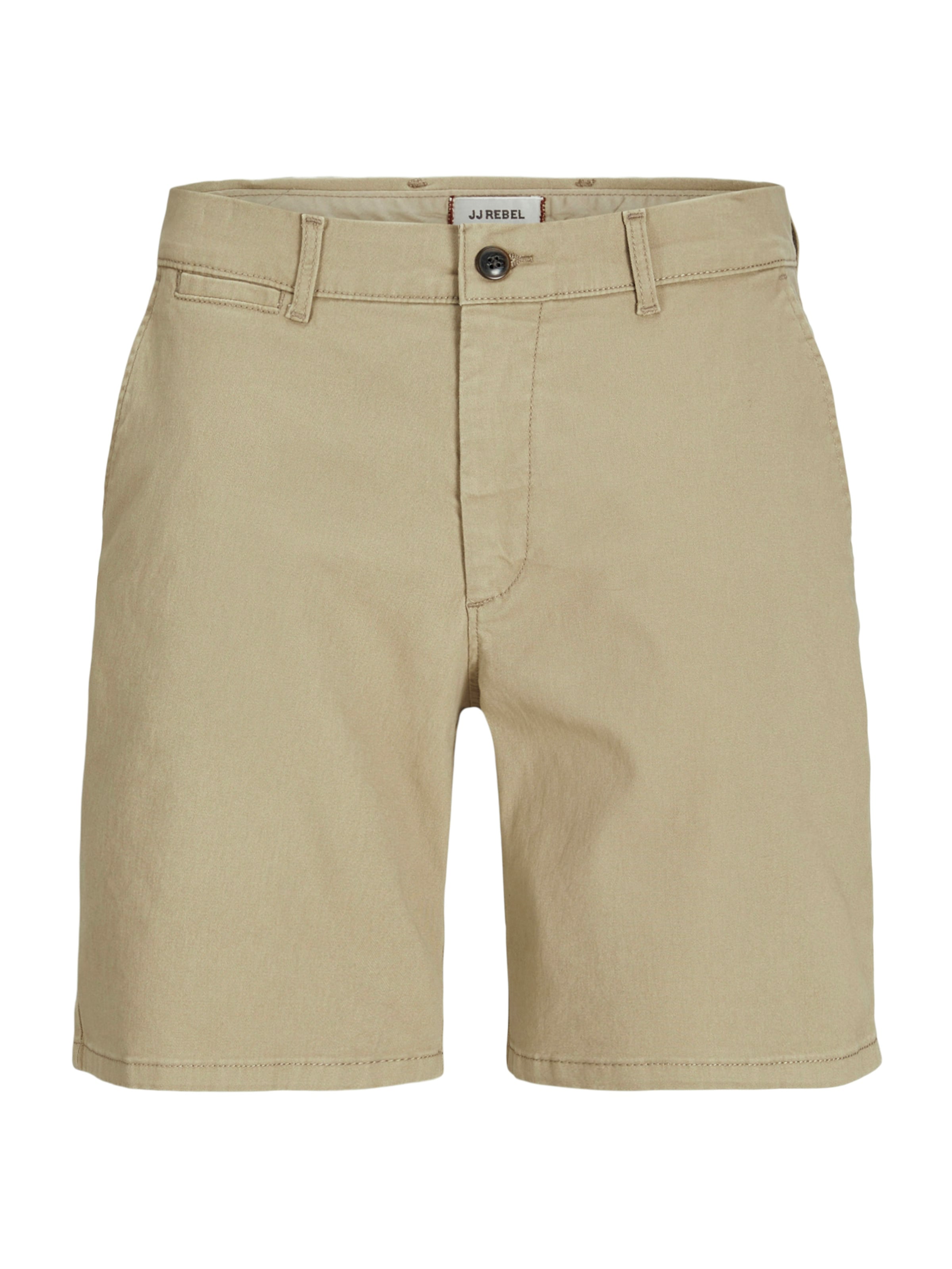 JJ RebelChino hlače 'JREBSHARP' - bež boja: prednji dio