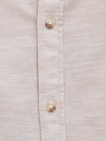 JACK & JONES Regular fit Overhemd in Beige