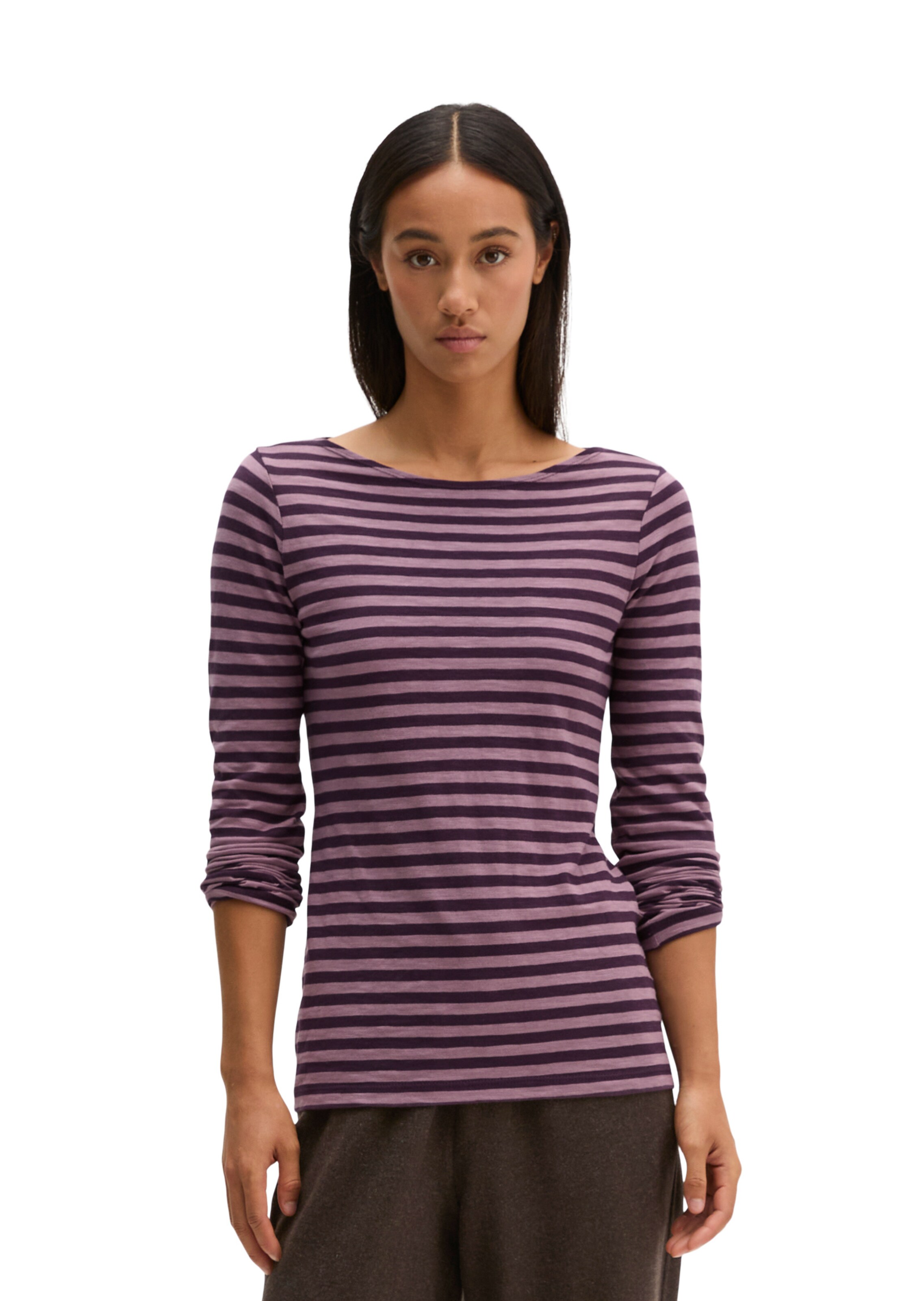 Marc O'Polo Shirt in Purple: front
