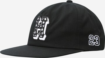 Casquette HUF en noir : devant