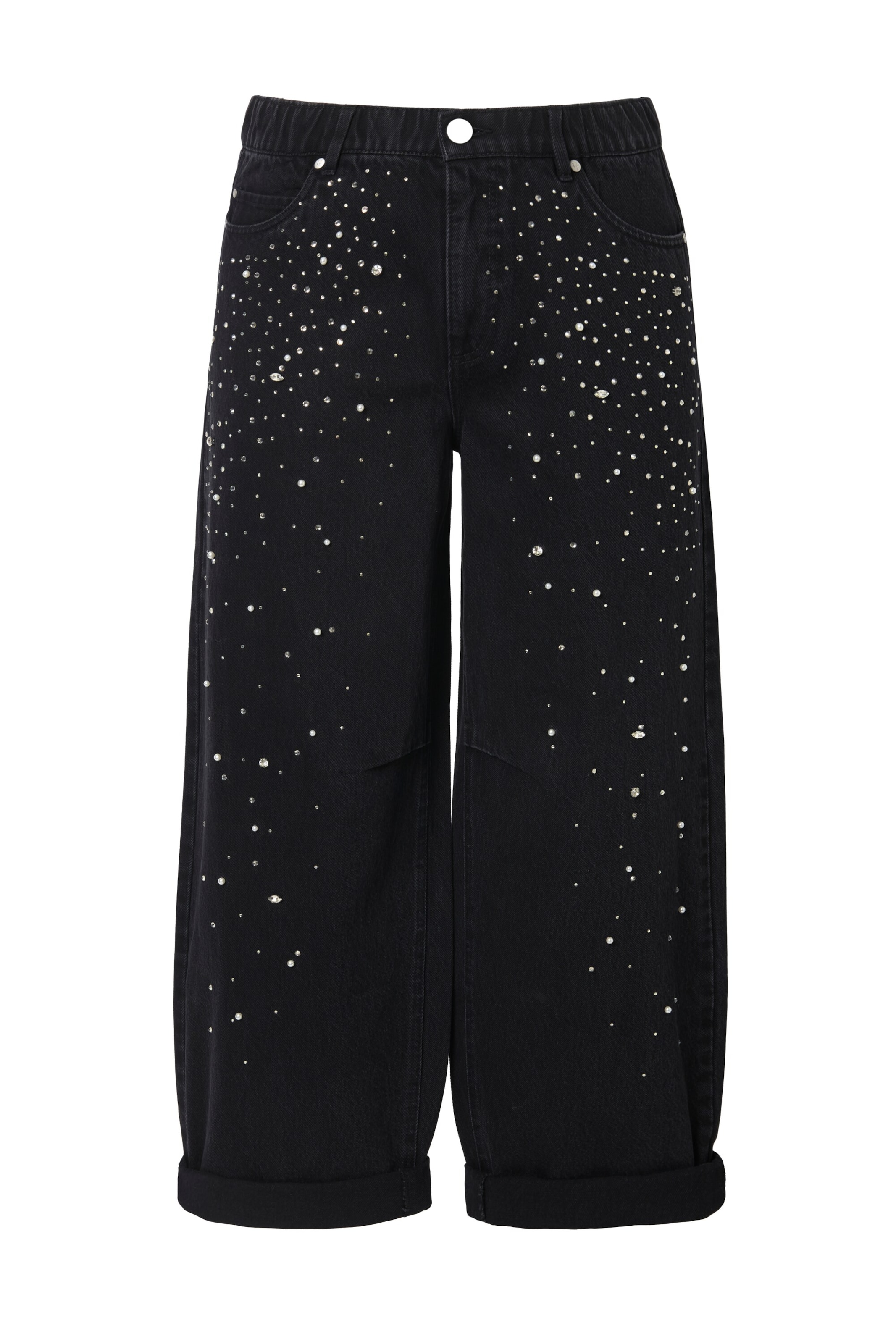 Ulla Popken Jeans in 32-34/Regular in Black, Item view