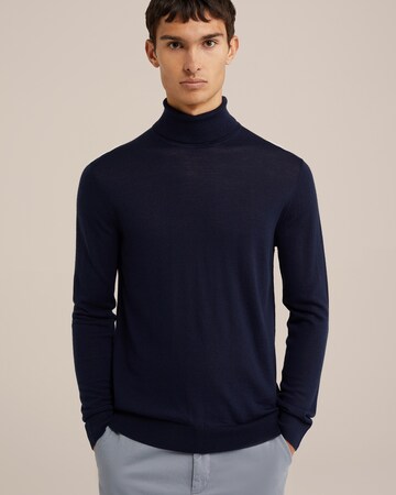 Pull-over WE Fashion en bleu : devant
