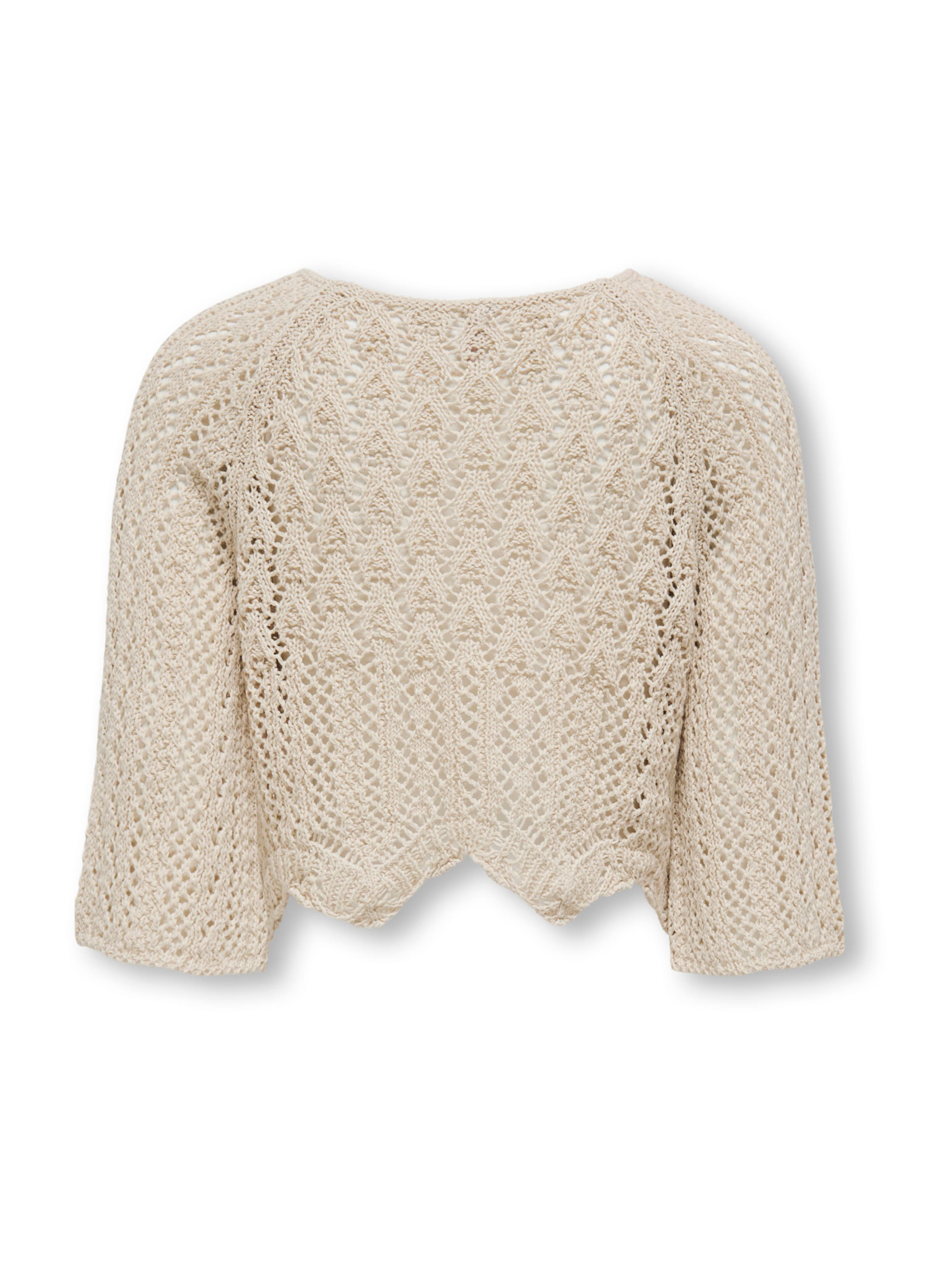 ONLY GIRLS Sweater 'KOGNOLA' in Grey