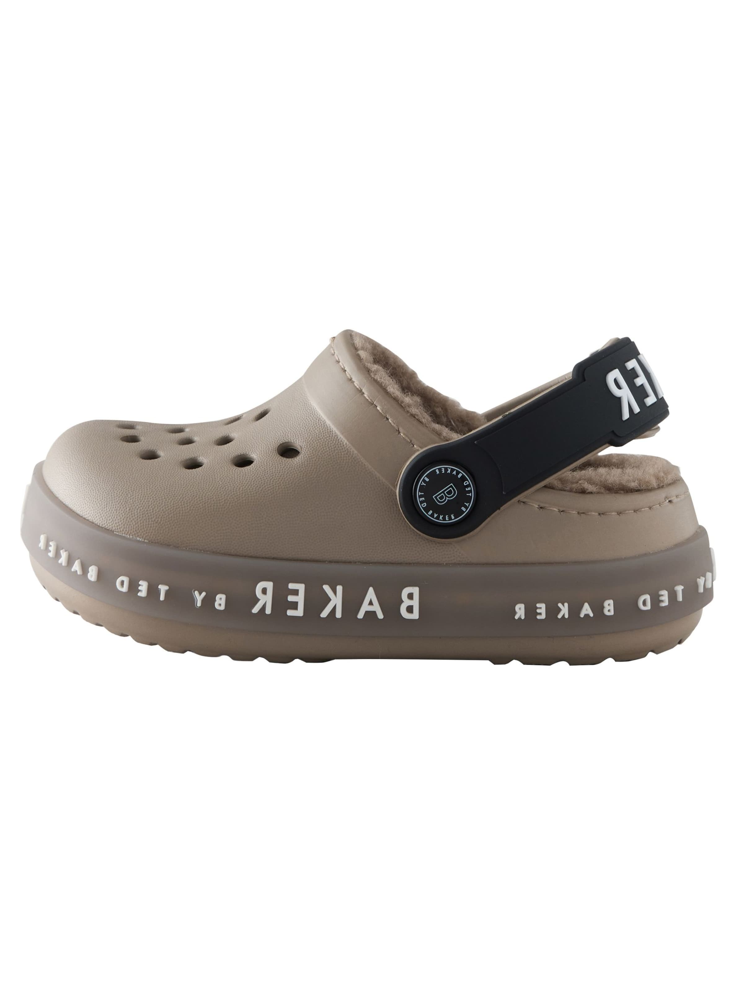 Pantofi deschiși de la Baker by Ted Baker pe gri: față